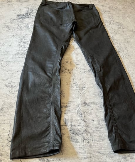 2000s Diesel black coating denim