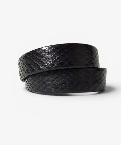 A/W 2012 BALMAIN HOMME EAGLE CONCHO PYTHON DOUBLE WRAP BRACELET