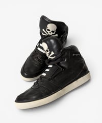 2010 MASTERMIND JAPAN × ADIDAS SKULL HI-TOP SNEAKERS［US10.5］