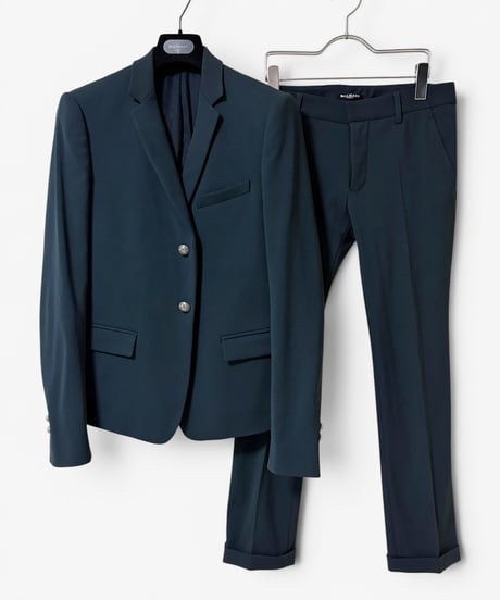 A/W 2011 BALMAIN HOMME BY CHRISTOPHE DECARNIN MARIN 2B BLAZER SET