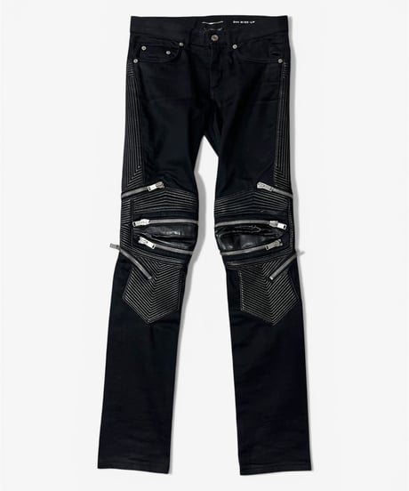 A/W 2014 SAINT LAURENT PARIS D04 BIKER DENIM