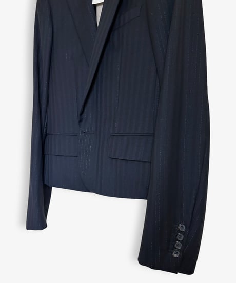 S/S 2005 DIOR HOMME “BECK” CROPPED GLITTER BLAZER［44］