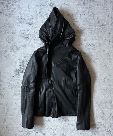 Bajra Goatskin Leather Parka