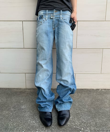S/S 2004-2005 D&G double waist denim