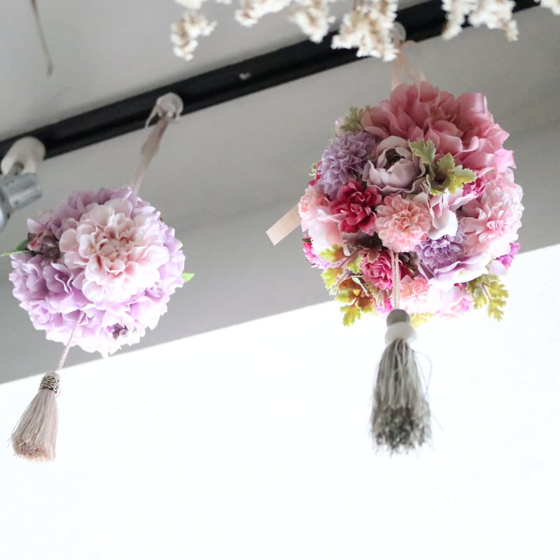 フラワーボール M＜ピンク＞ | flower & bar Relier ルリエ Online