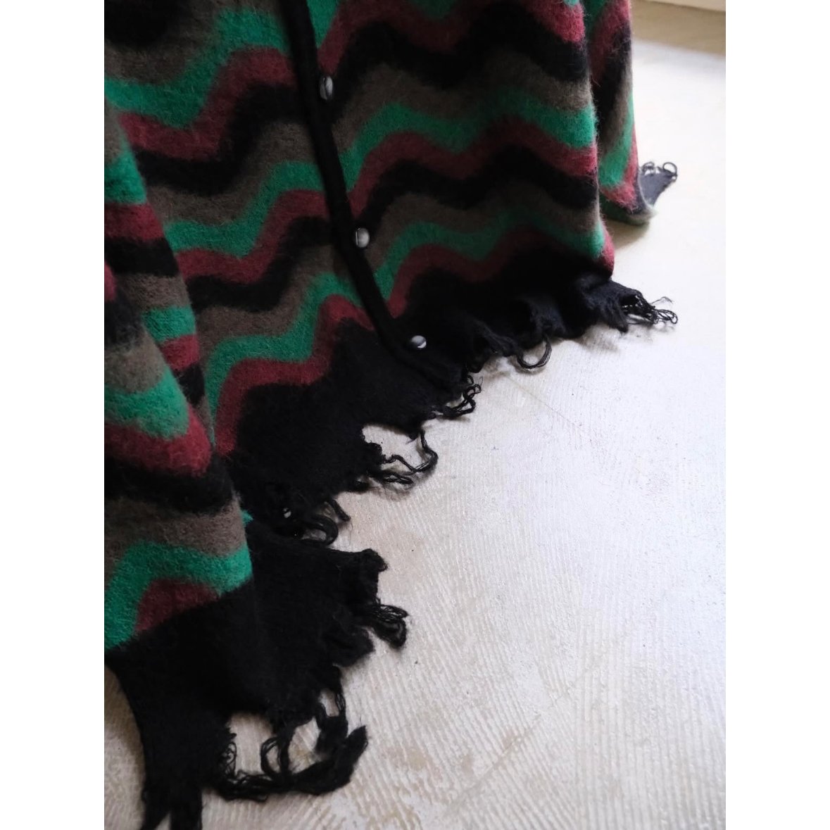 Lamrof Wave Mohair Cardigan | noktual