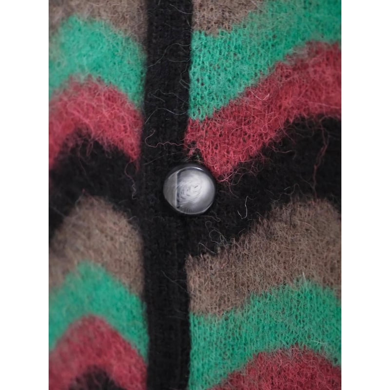 Lamrof Wave Mohair Cardigan | noktual