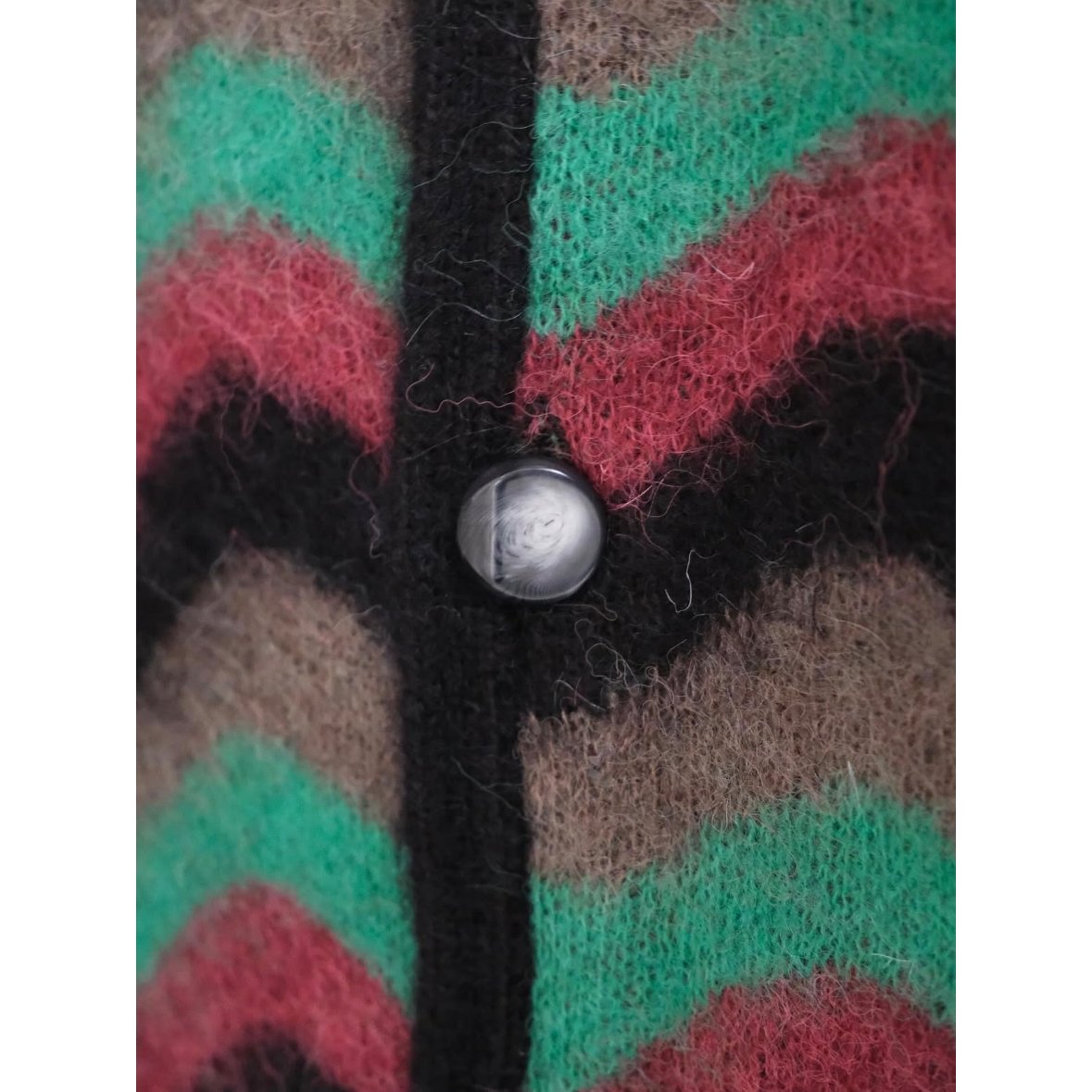 Lamrof Wave Mohair Cardigan | noktual