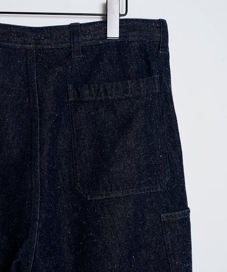 SANMONT Cotton Silk Denim Work Shorts