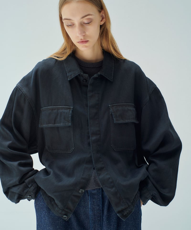 SANMONT Linen Work Jacket | SAN ROOM