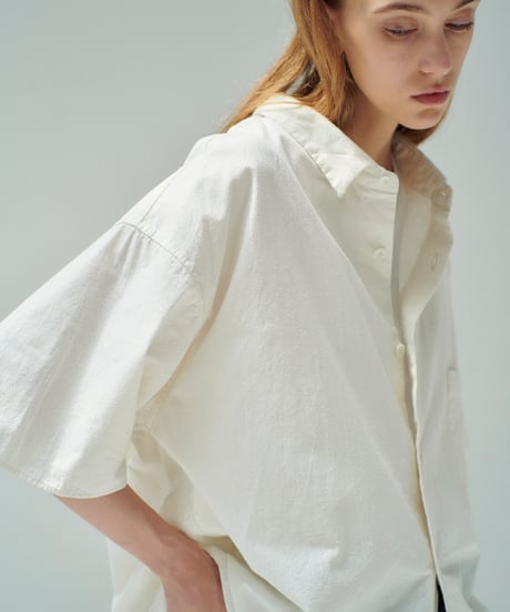 SANMONT Cotton Silk Nep  H/S Shirt
