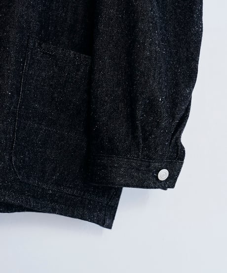 SANMONT Cotton Silk Denim Work Jacket