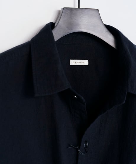 SANMONT Cotton Silk Nep Work Shirt