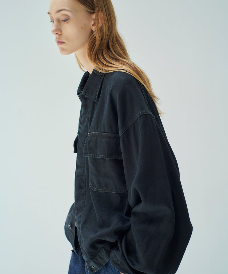 SANMONT Linen Work Jacket | SAN ROOM