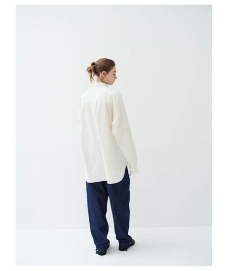SANMONT Cotton Silk Nep Work Shirt