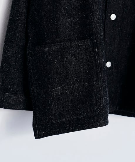 SANMONT Cotton Silk Denim Work Jacket