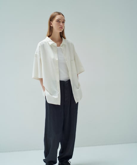 SANMONT Cotton Silk Nep  H/S Shirt