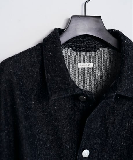 SANMONT Cotton Silk Denim Work Jacket