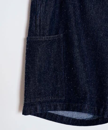 SANMONT Cotton Silk Denim Work Shorts