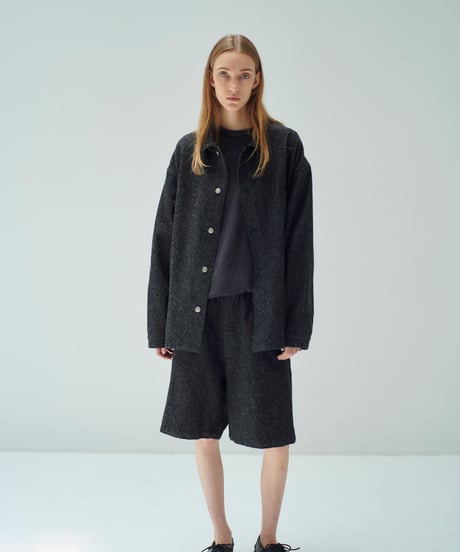 SANMONT Cotton Silk Denim Work Shorts