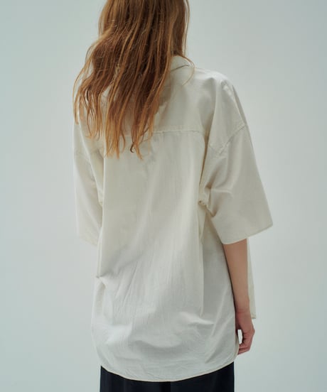 SANMONT Cotton Silk Nep  H/S Shirt