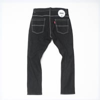 SARROUEL STRETCH DENIM ［INDIGO BLACK］