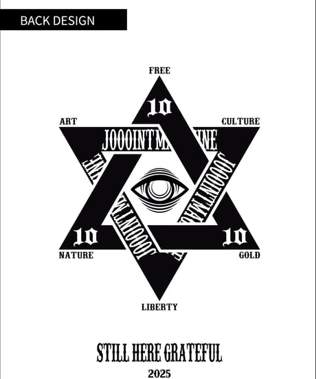 JOOOINT MAGAZINE 2nd Anniversary STILL HERE GRATEFUL Tシャツ