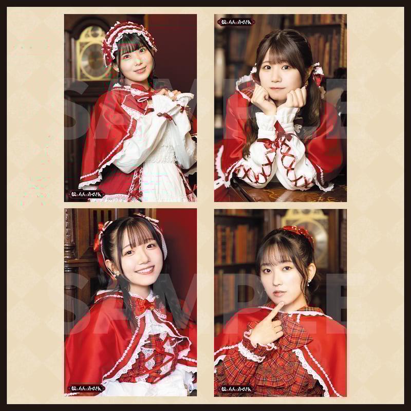 BIGタペストリー-赤ずきんちゃんver- | 狼と4人の赤ずきん グッズショップ