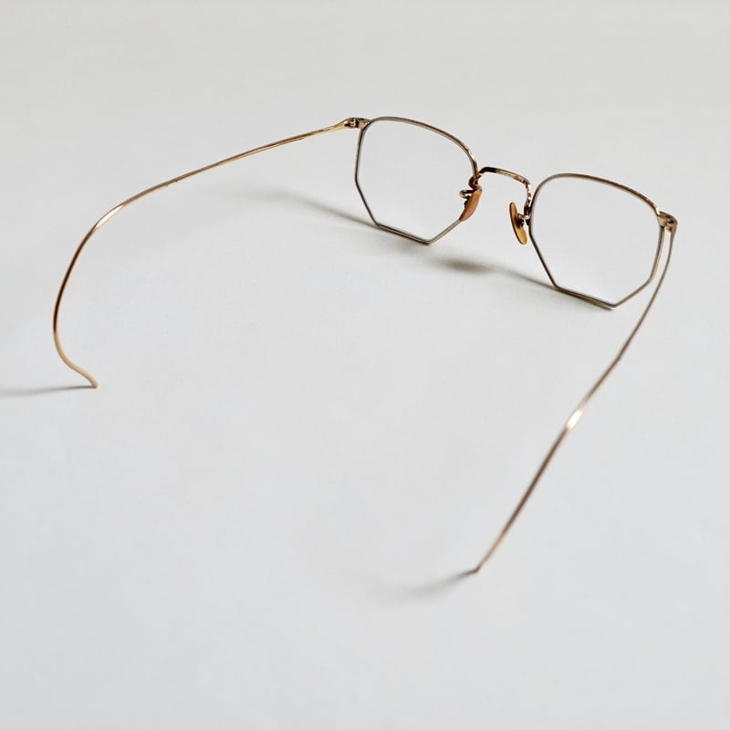 30s アメリカンオプティカル FUL-VUE リムレス 12KGF 眼鏡 1930s AMERICAN OPTICAL FUL-VUE 1/10 12KGF ( アメリ