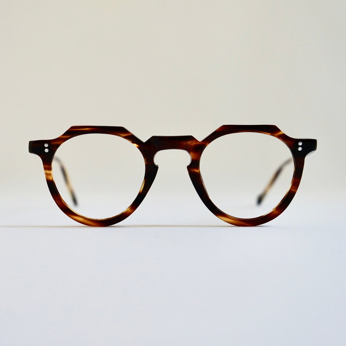 FRAME FRANCE ヴィンテージ 度入りレンズ クラウンパント型サングラス