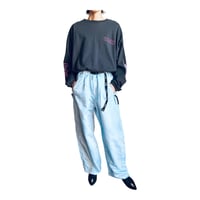 《F/CE. × WILD THINGS》 DENARI SIDE ZIP PANTS
