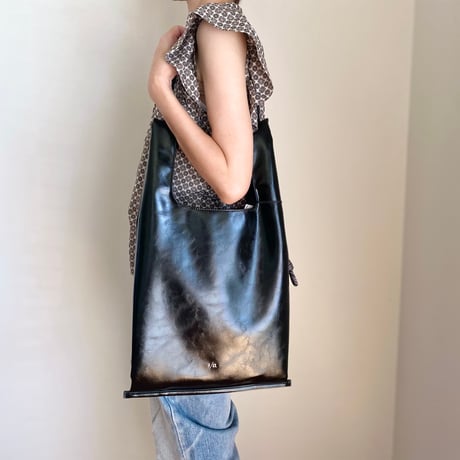 《F/CE.》TECH LEATHER ROPE TOTE