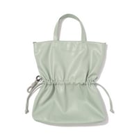 《F/CE.》TECH LEATHER 2WAY TOT mint green