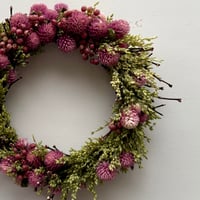 2025 Hana Tutumi かわきばな®リース-0３『春野原（はるのはら）』