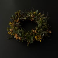 2025 Hana Tutumi かわきばな®リース-04『春を待つ頃』