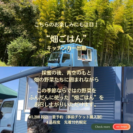 【満員御礼・終了】参加チケット 🍯 採蜜体験会 5/31（日）搾りたて天然蜂蜜お土産付き