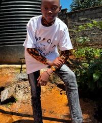 Support your local immigrants Tシャツホワイト