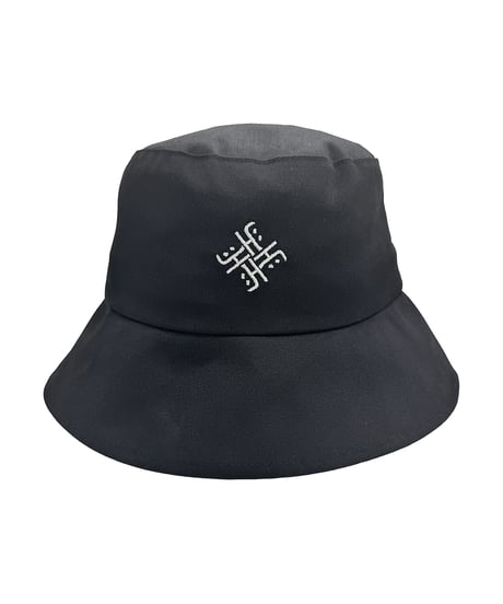Embroidered Zip Bucket hat