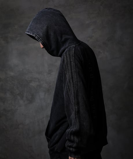 Striped Hoodie [Sanctuary] Vintage Black