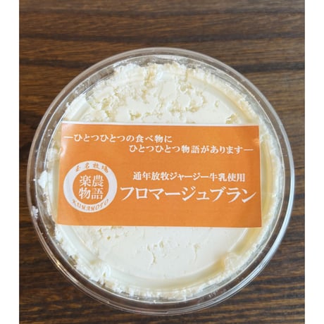 【送料＋クール便】（熊本産） ナチュラルチーズ フロマージュブラン／玉名牧場 100g （商品の重さ 140g）