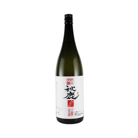 秋鹿 超辛口 全量山田錦 純米吟醸 火入れ（1.8L）（商品の重さ2700g）
