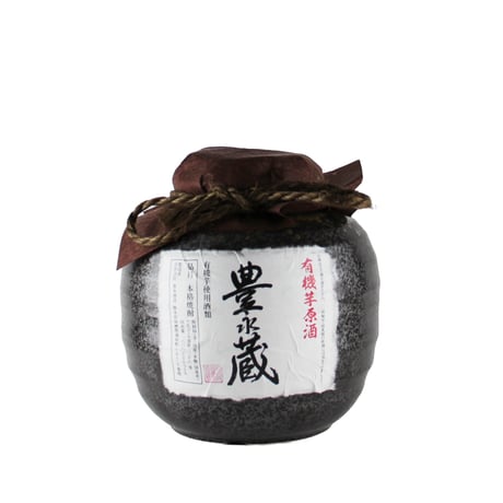 有機芋原酒 豊永蔵 36度（壺入り）（1.8L）（商品の重さ3300g）