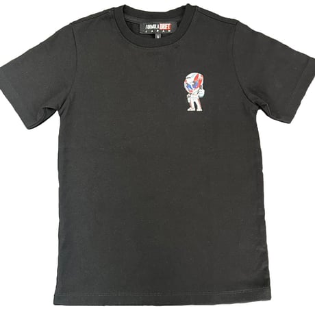 ・FDJくんVer.2 Tシャツ/黒