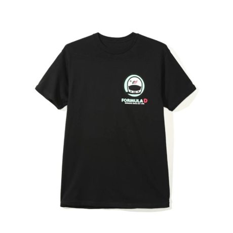 FD キャラクター Tシャツ/黒  ネット