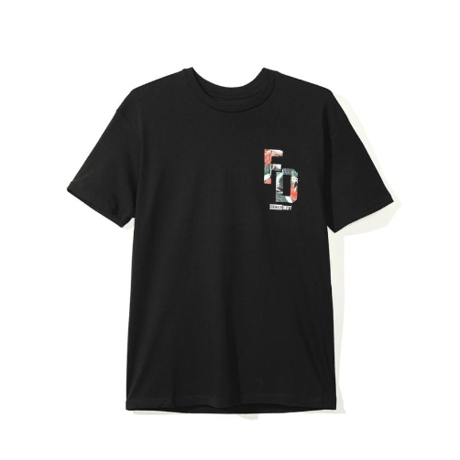 FD Birds Of Paradise Tシャツ/黒  ネット