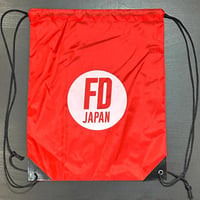 FD JAPAN ナップザック/赤  ネット