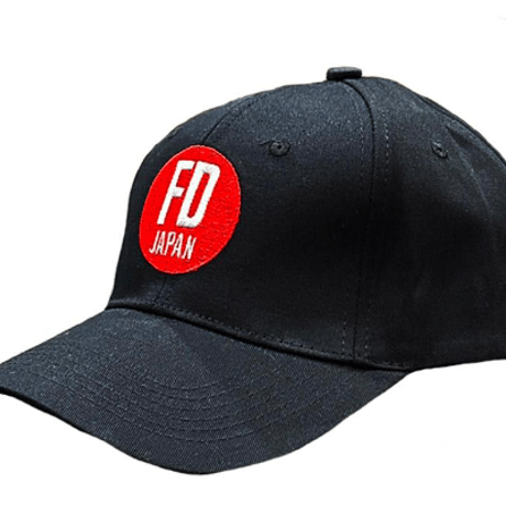 FD JAPAN サークルロゴ 黒 ダドキャップ 　ネット