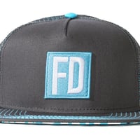 FD グレイ/ティールメッシュキャップ  ネット