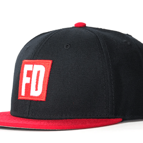 FD 黒/赤キャップ  ネット