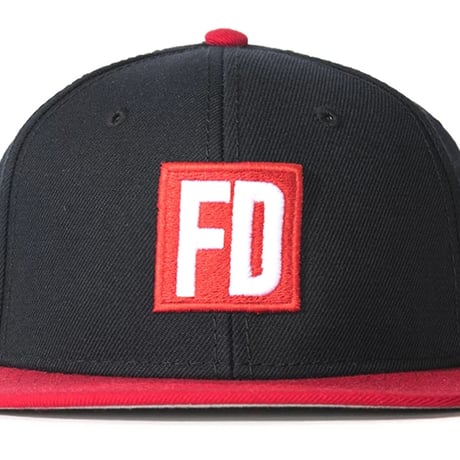 FD 黒/赤キャップ  ネット